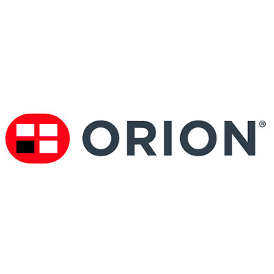 Orion brand Stretch Wrapping & Pallet Machinery stretch wrapping equipment, including rotary turntables, rotary towers, and horizontal wrapping systems.