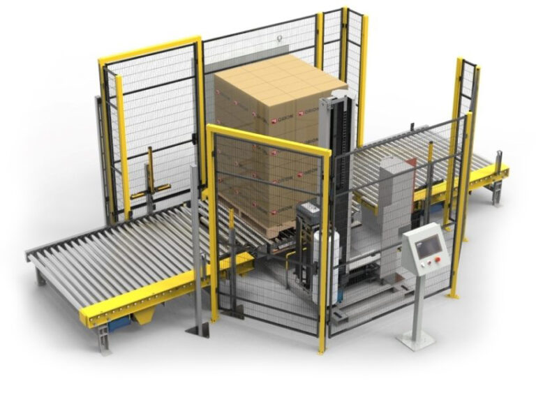 Turntable Automatic Stretch Wrapping System