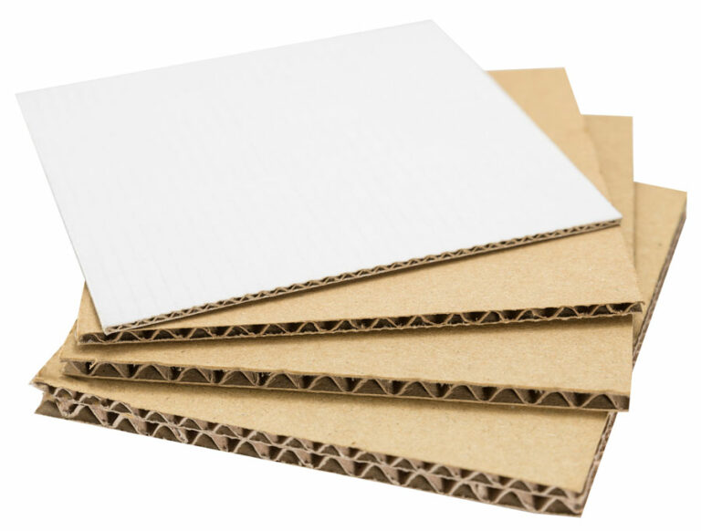 Corrugated sheets of protective packaging